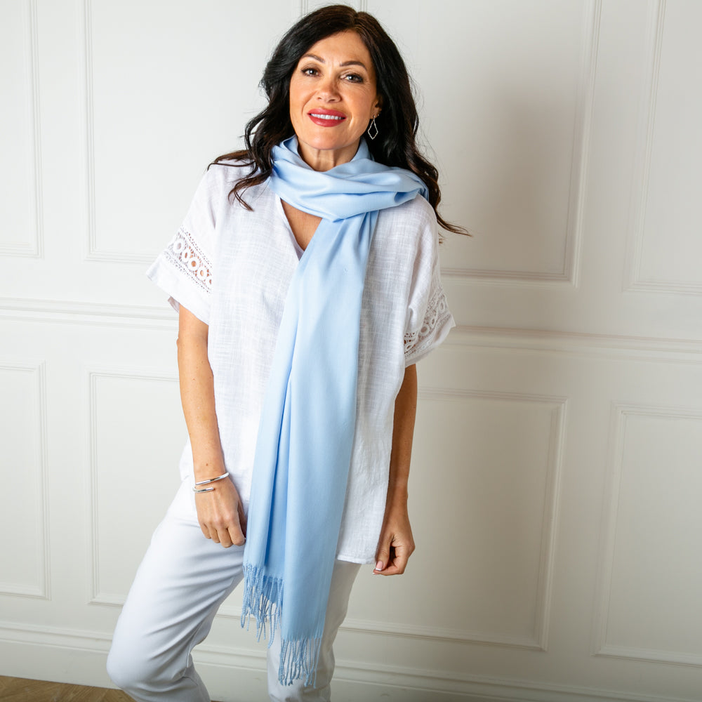 The Cashmere-Mix Pashmina